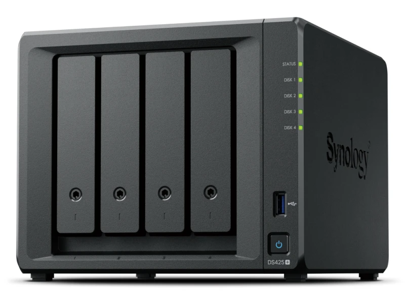 Image of Synology DiskStation DS425+ NAS Intel Celeron J4125 2 GB DDR4 64 TB