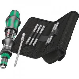 Image of Wera 05051017001 Bit set 13 Piece 1/4 (6.3 mm) incl. bit holder