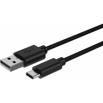 Image of Ansmann - 1700-0130 Black Charging Cable USB A to USB C 1M length