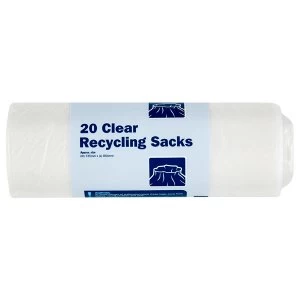 Image of Robert Dyas Recycling Sacks - Pack of 20