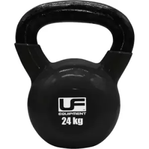 Image of Urban Fitness Cast Iron Kettlebell - 24kg - Black - Multi