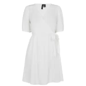 Image of VERO MODA Jesmilo Dress - White