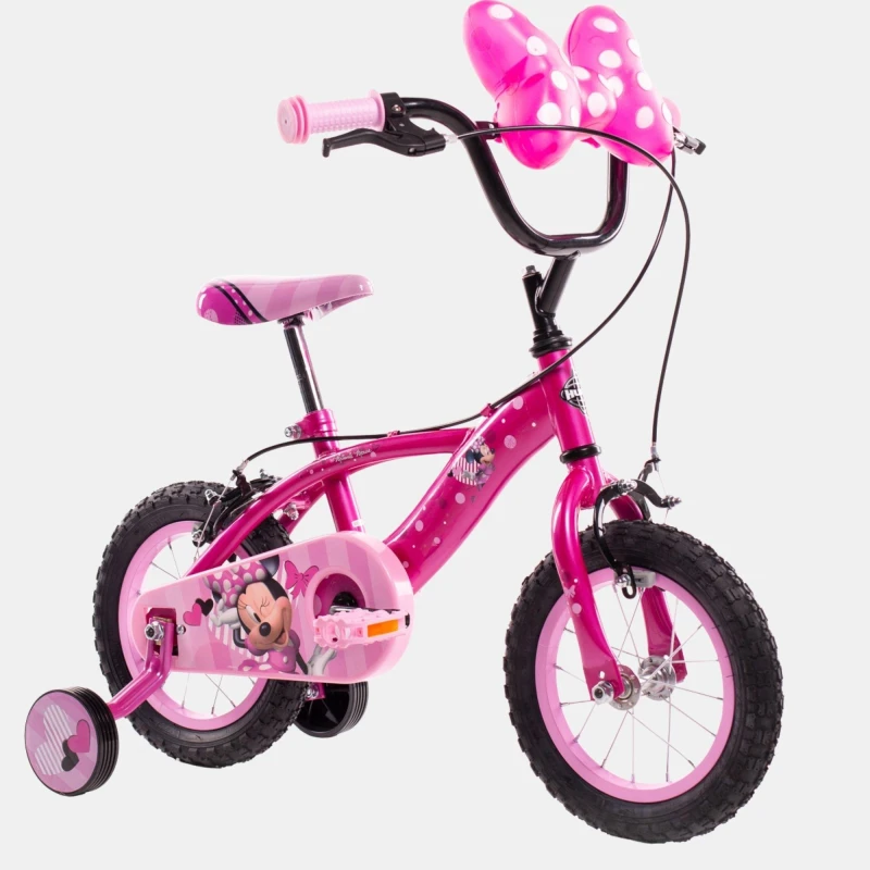 Image of Character Minnie 12" Childrens Bike Red unisex One Size