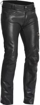 Image of Halvarssons Rider Motorcycle Leather Pants, black, Size 52, black, Size 52