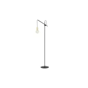 Image of Emibig Artemis Black Floor Lamp 1x E27