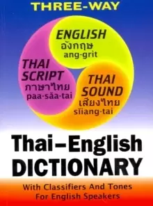 Image of Thai-English and English-Thai Three-Way Dictionary : Roman and Script
