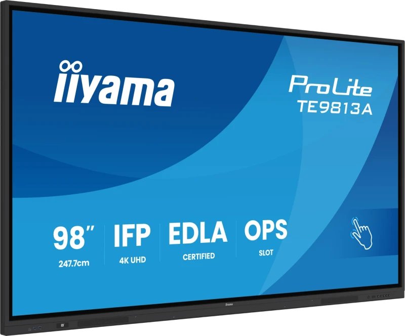Image of iiyama TE9813A-B2AG Signage Display Kiosk design 2.48 m (97.5") 5