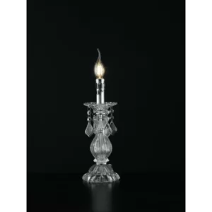 Image of Fan Europe Table Lamp Chrome, Crystal 13x31cm