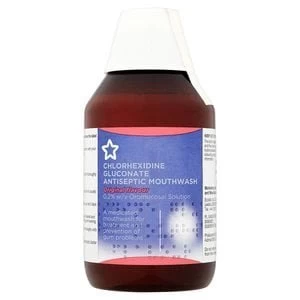 Image of Superdrug Chlorhexidine Original Flavour Mouthwash 300ml