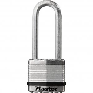 Image of Masterlock Excell Laminated Steel Padlock 50mm Extra Extra Long