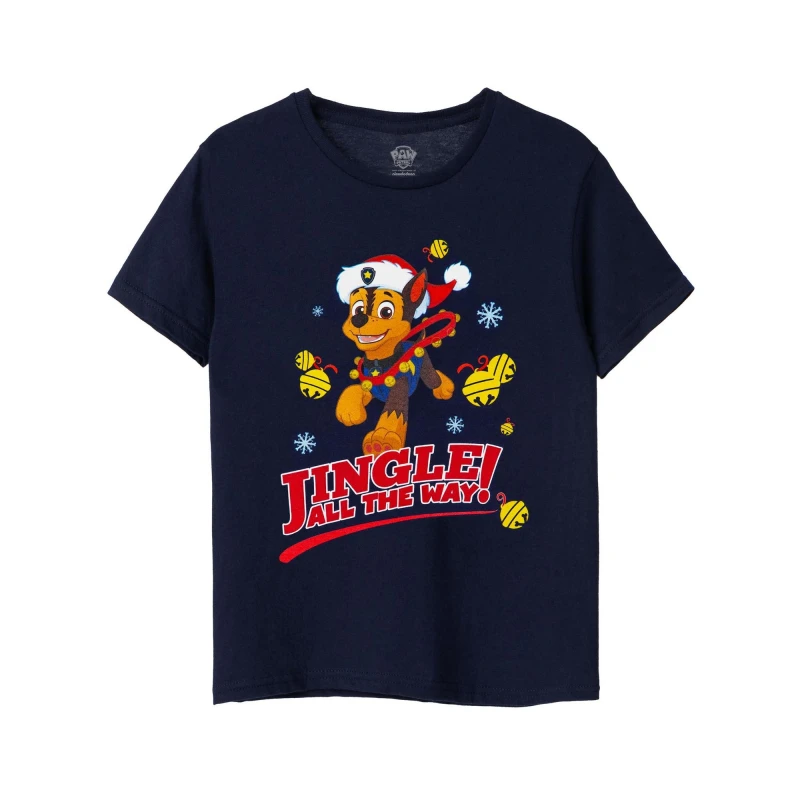 Image of Paw Patrol Short Sleeved T-Shirt Blue male