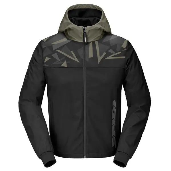 Image of Spidi Hoodie Evo Sport Militar Size S