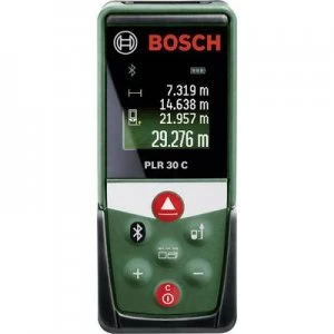 Image of Bosch Home and Garden PLR 30 C Laser range finder Bluetooth, Data logger app Reading range (max.) 30 m