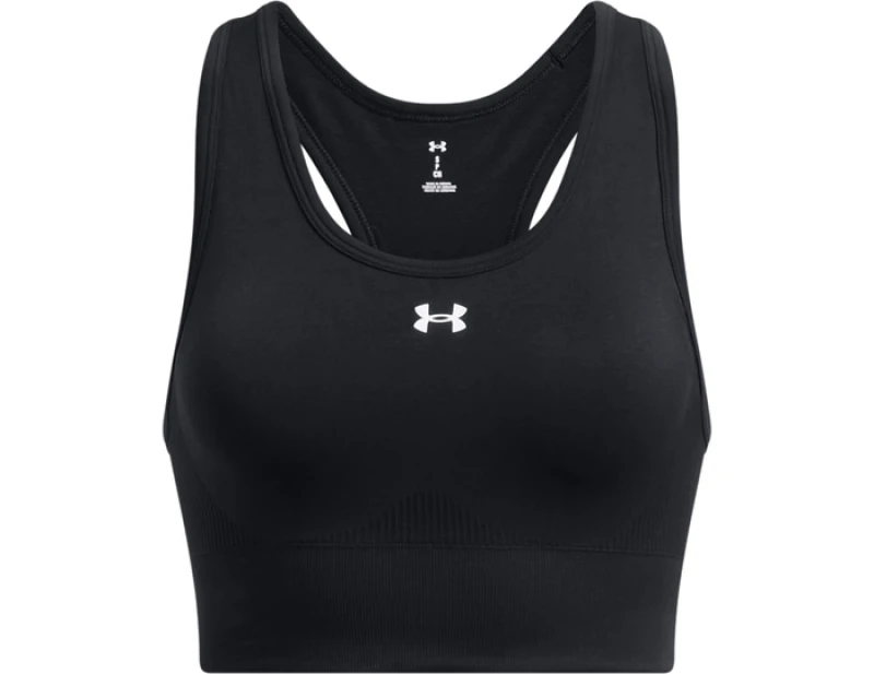 Image of Under Armour Vanish Seamless Mid Sports Bra Women Black C001 L