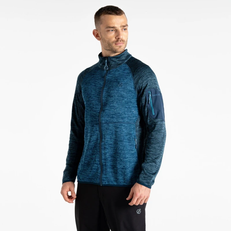 Image of Zipped fleece Dare 2B Torrek Mountain Bleu Male L