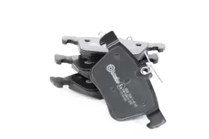 Image of BREMBO Brake pad set PRIME LINE P 85 125 Brake pads,Brake pad set, disc brake VW,AUDI,SKODA,Golf VII Schragheck (5G1, BQ1, BE1, BE2)