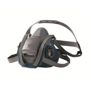 Image of 3M 6500 Series 6502QL Reusable Half Face Mask Medium GreyTeal