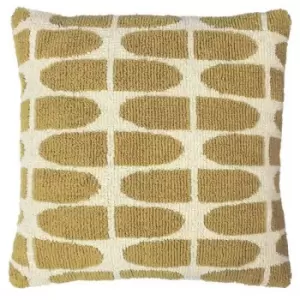 Image of Furn Kula Square Cushion Cover (One Size) (Ochre Yellow) - Ochre Yellow
