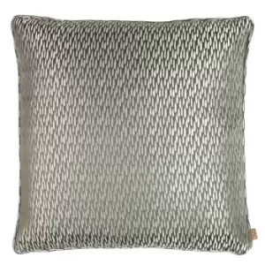Image of Astrid Jacquard Cushion Charcoal