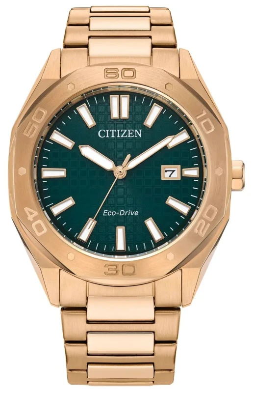 Image of Citizen BM7633-81X Eco-Drive Sport (41mm) Textured Green Watch