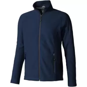 Image of Elevate Mens Rixford Full Zip Polyfleece (L) (Navy)