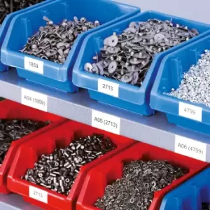 Image of HERMA Labels hard-wearing A4 105x148mm white strong adhesion film...