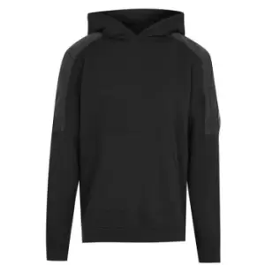 Image of CP Company Lens Chrome OTH Hoodie - Black