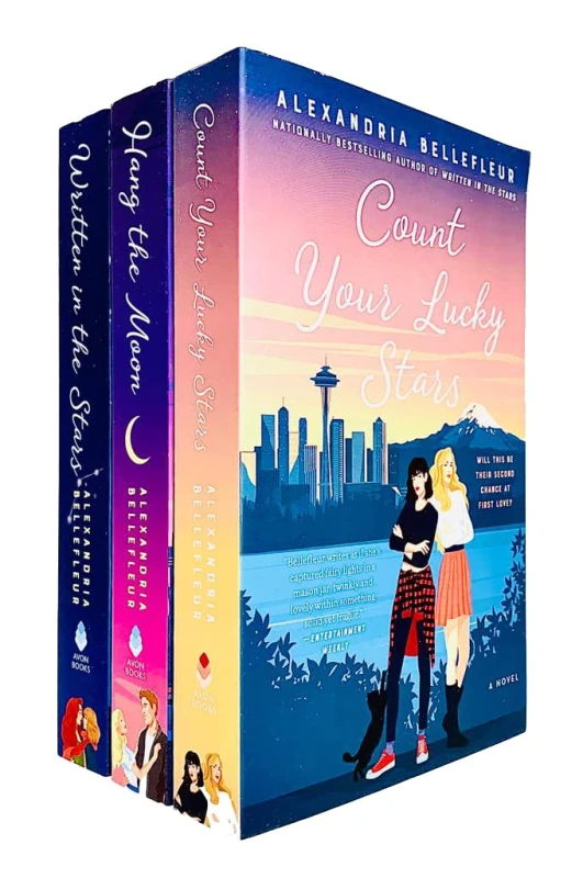Image of Alexandria Bellefleur 3 Book Collection Written In The Stars, Hang The Moon, Count Your Lucky Stars Alexandria Bellefleur Books