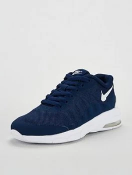 Image of Nike Air Max Invigor Childrens Trainers - Navy/White, Size 2