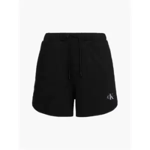 Image of Calvin Klein Jeans Badge Rib Loose Short - Black