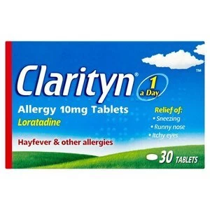 Image of Clarityn Allergy Hayfever Relief 30 Tablets