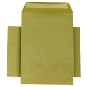 Image of Q-Connect Envelope 254x178mm Pocket Self Seal 90gsm Manilla Pack of