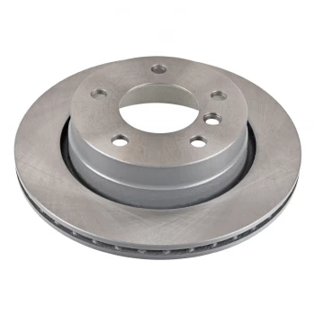 Image of Brake Disc 12324 by Febi Bilstein Rear Axle Genuine OE - 1 Pair