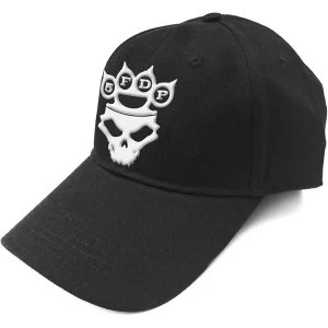 Image of Five Finger Death Punch - Logo Mens Baseball Cap - Black