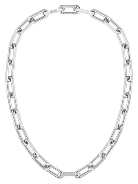 Image of BOSS 1580578 Womens Halia Stainless Steel Link Jewellery