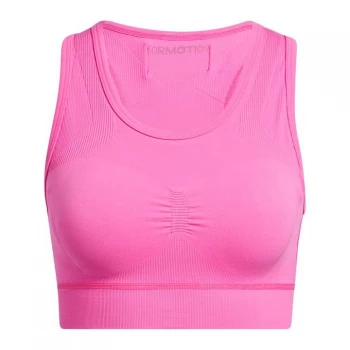 Image of adidas Studio Bra Womens - Screaming Pink