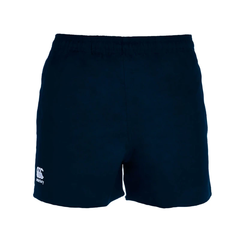 Image of Canterbury Canterbury Men Professional Polyester Shorts in Navy Size: Small Navy S Male 5063107246301