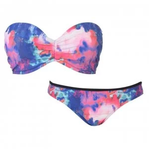 Image of ONeill Print Bandeau Bikini - Multi