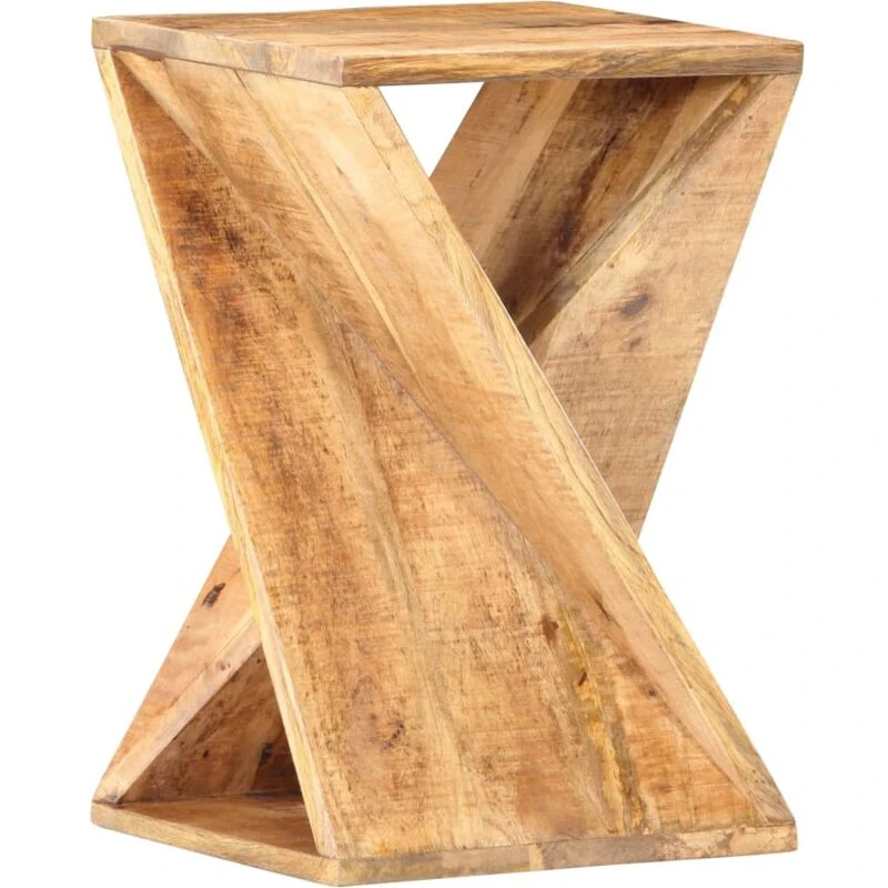 Image of VIDAXL Side Table 35x35x55cm Solid Mango Wood Vidaxl 8719883803142