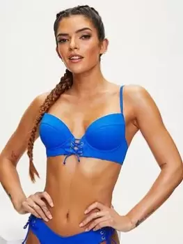 Image of Ann Summers Swim Catalina U/w Bikini Top - Bright Blue, Bright Blue, Size 32A, Women