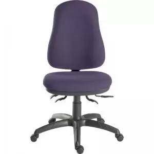 Image of Teknik Office Ergo Comfort Spectrum Fabric in Penstemon with high