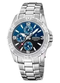 Image of Festina F20666/2 Mens Multifunction (40mm) Blue Dial / Watch