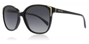 Image of Prada PR01OS Sunglasses Black 1AB5W1 Polariserade 55mm