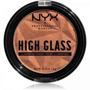 Image of NYX Professional Makeup High Glass Highlighter Shade Golden Hour 4 g