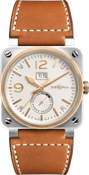 Image of Bell & Ross Watch BR 03 90 Steel & Rose Gold