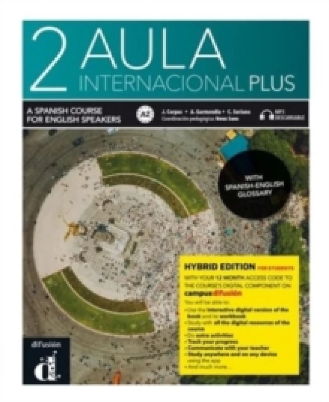 Image of Aula internacional Plus 2 - Edicion hibrida - Edicion inglesa - Libro del alumno A2 + MP3 Paperback / softback