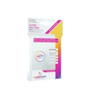 Image of Gamegenic MATTE Scythe and/or Lost Cities Sleeves 72 x 112mm - 60 Sleeves