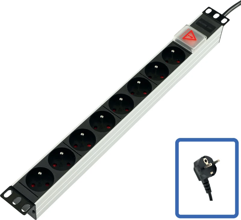 Image of Lanview TUPS031 power distribution unit (PDU) Black