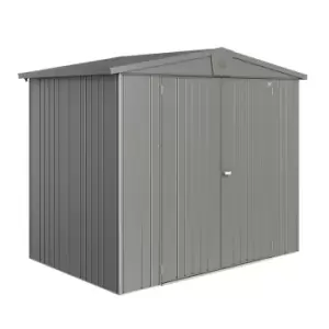 Image of Biohort Europa Size 3 Metal Shed 8' x 5' - Quartz Grey