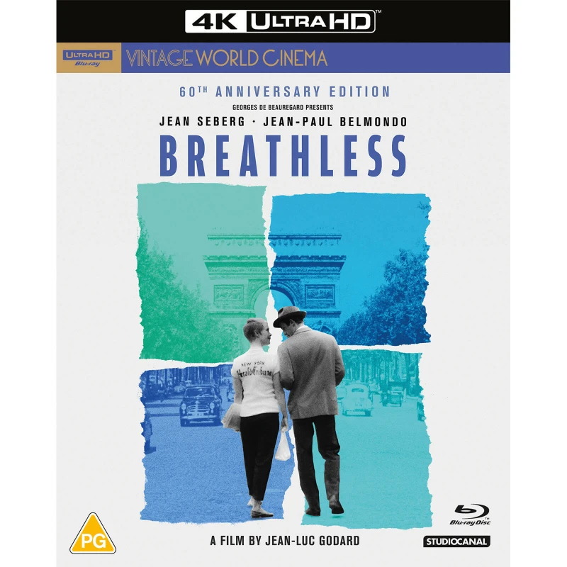 Image of Breathless Bluray 5055201846266
